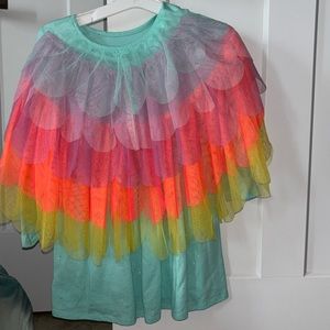 Sparkle dress with tulle wings 🪽